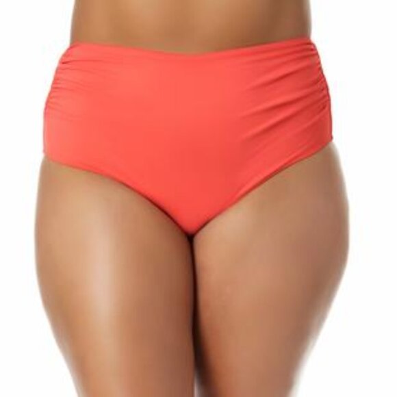 Anne Cole Plus Size Live in Color Convertible Bikini Bottom - Picture 1 of 7